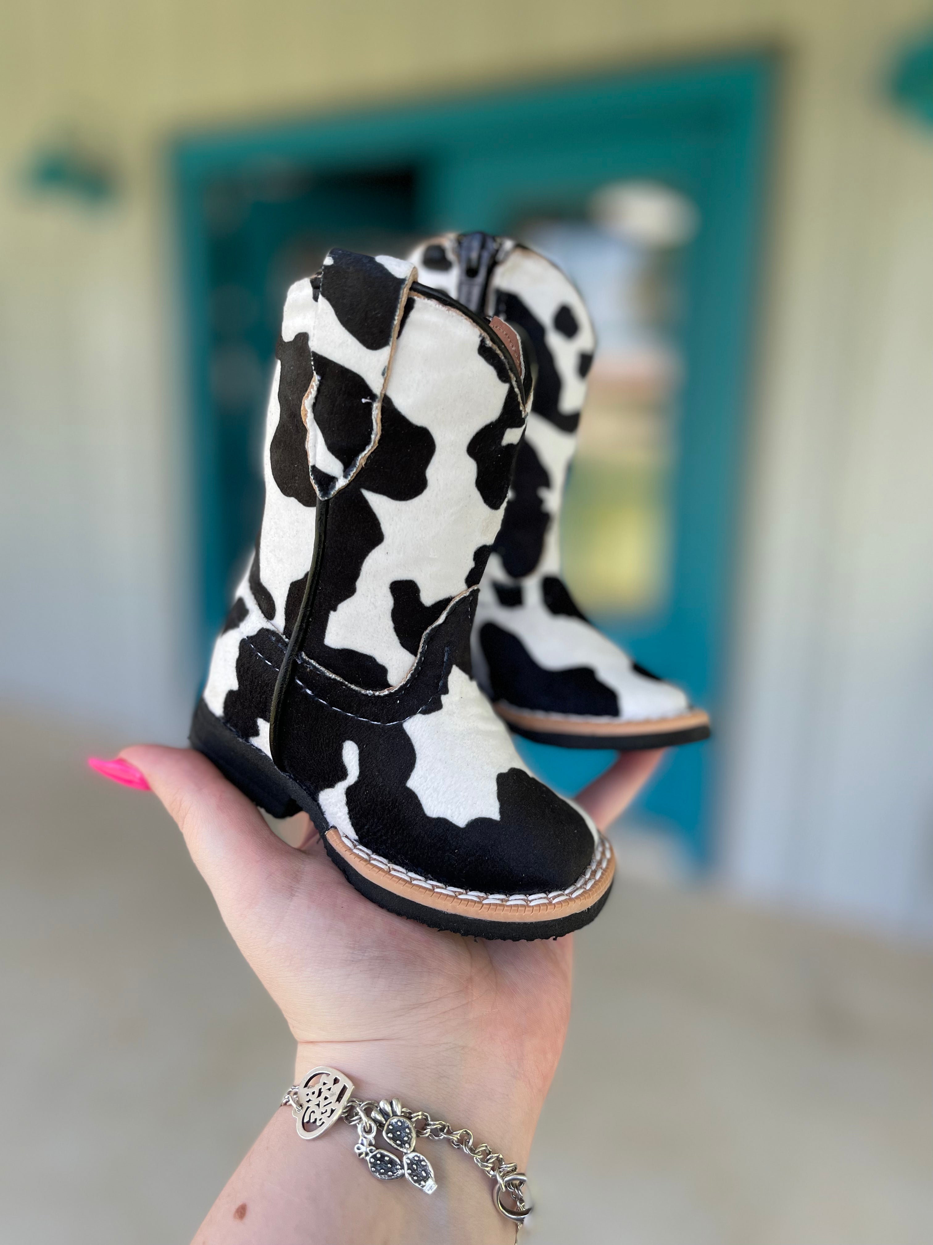 PREORDER AS-IS Black Cow Tanner Mark Boots (READ DESCRIPTION)