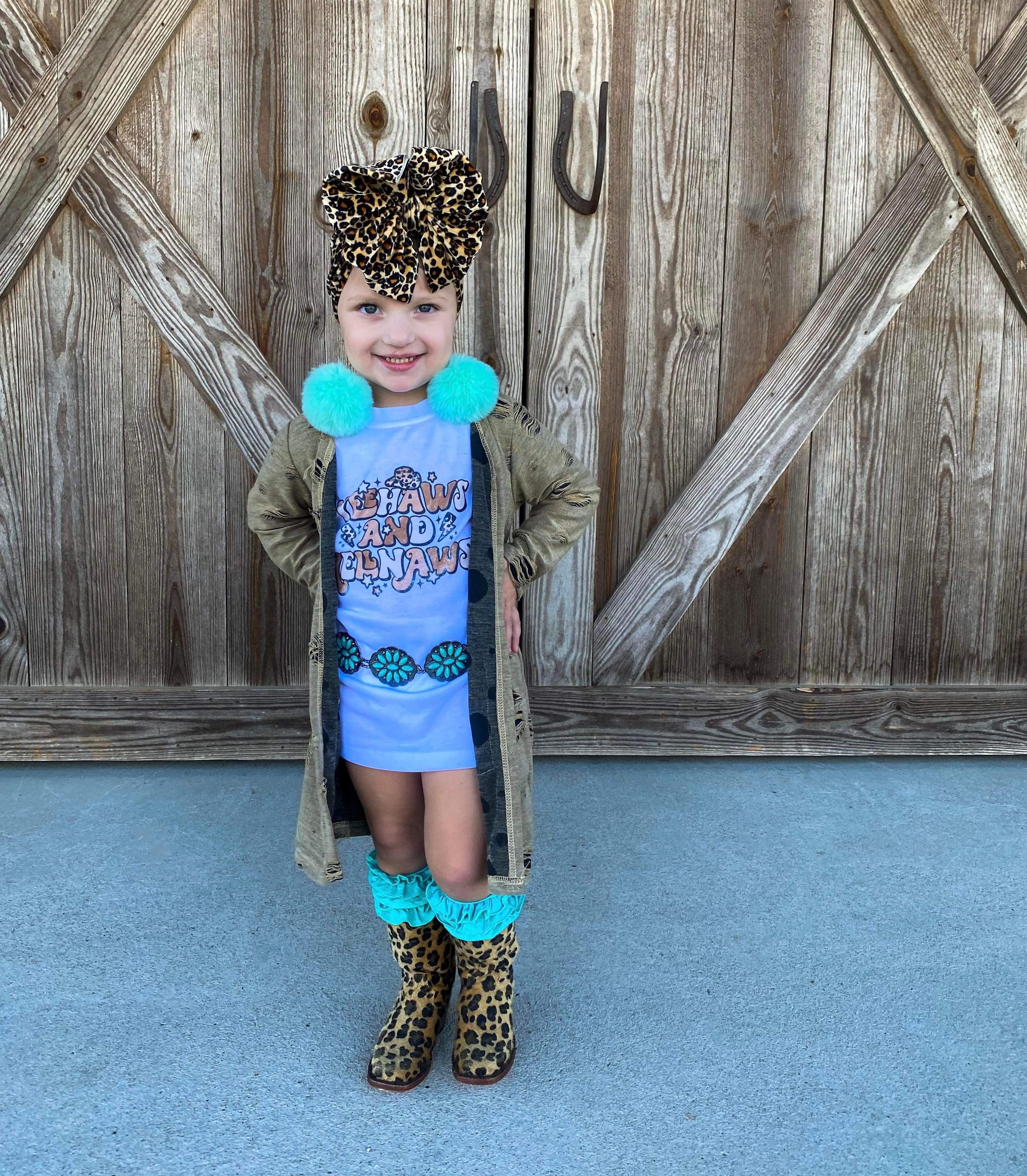 Kids Distressed Duster (4 colors) (FINAL SALE)